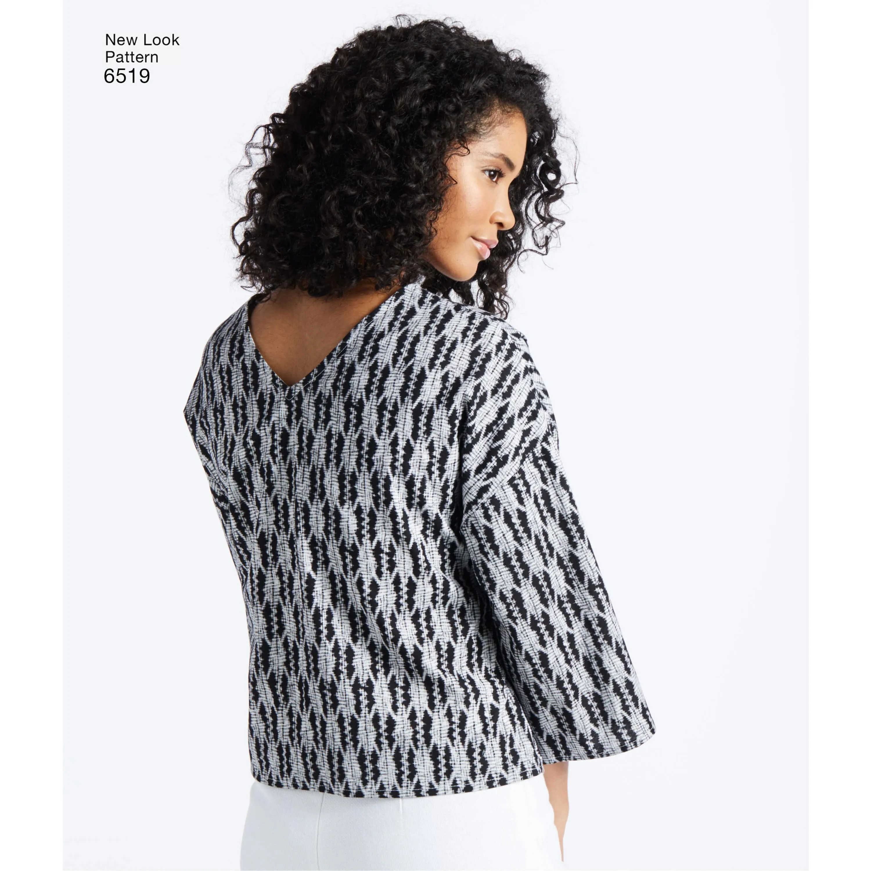 6519 New Look Pattern 6519 Women’s   Dress or Top and Pants or Shorts