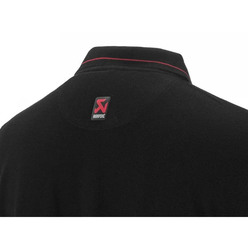 AKRAPOVIC 802131 Polo Corpo Black Men S