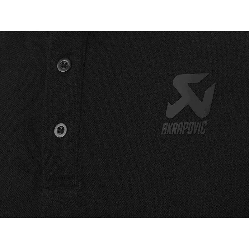 AKRAPOVIC 802131 Polo Corpo Black Men S