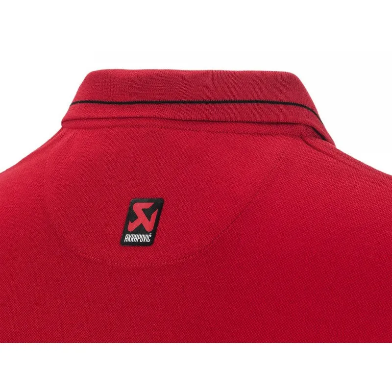 AKRAPOVIC 802149 Polo Corpo Red Men 3XL