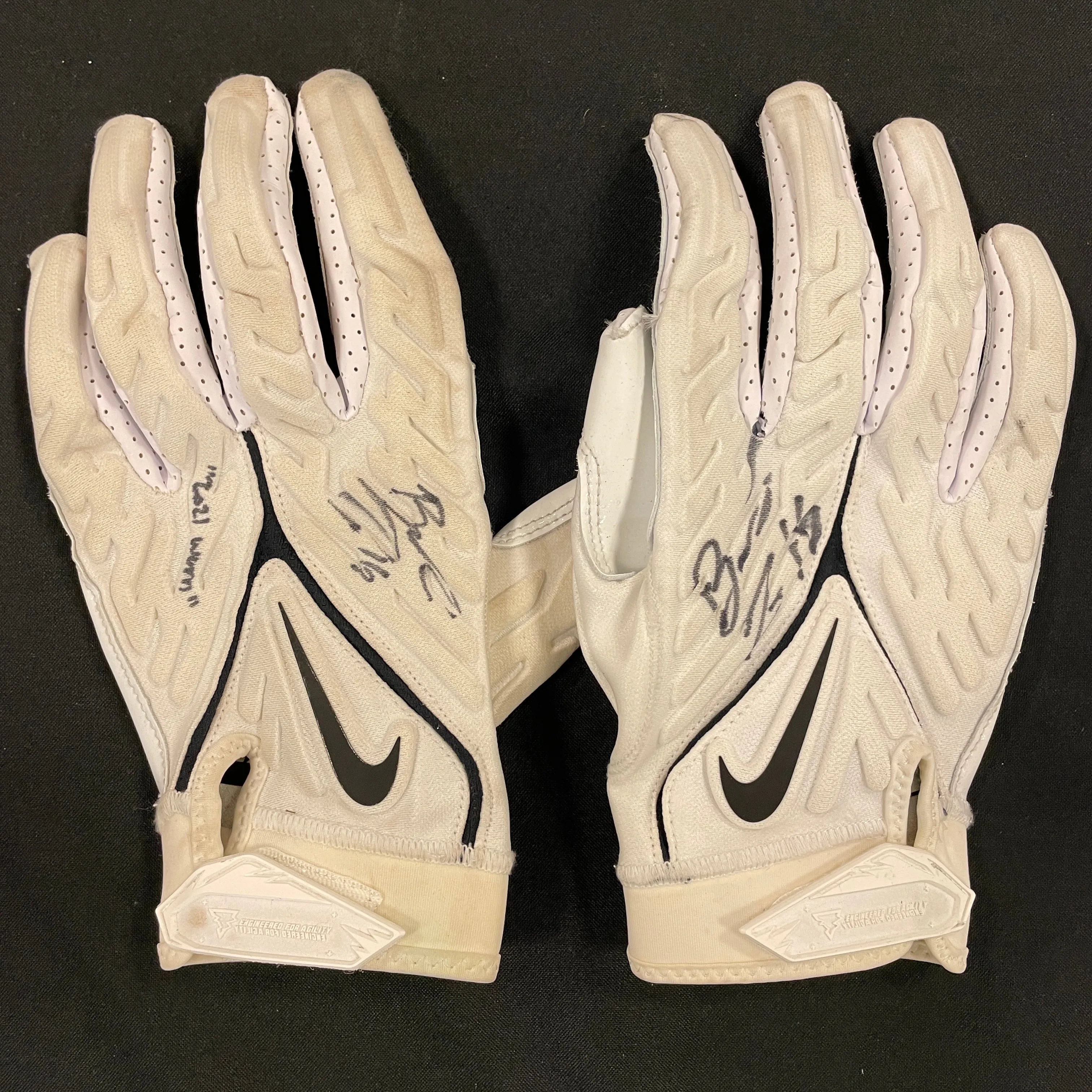 Brandon Zylstra Autographed Worn Gloves