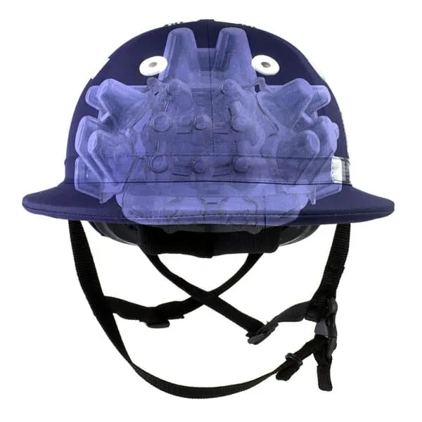 Charles Owens Polo Sovereign Helmet  NOCSAE POLO Safety  in Navy