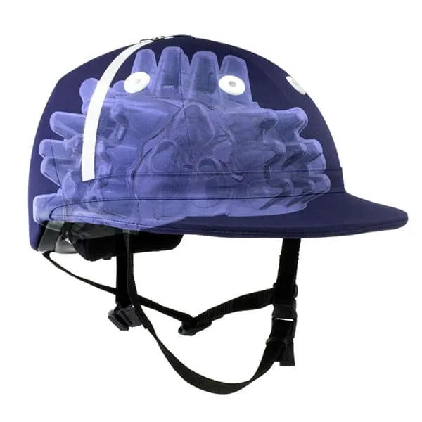 Charles Owens Polo Sovereign Helmet  NOCSAE POLO Safety  in Navy