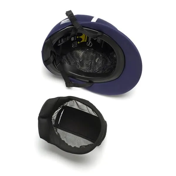 Charles Owens Polo Sovereign Helmet  NOCSAE POLO Safety  in Navy
