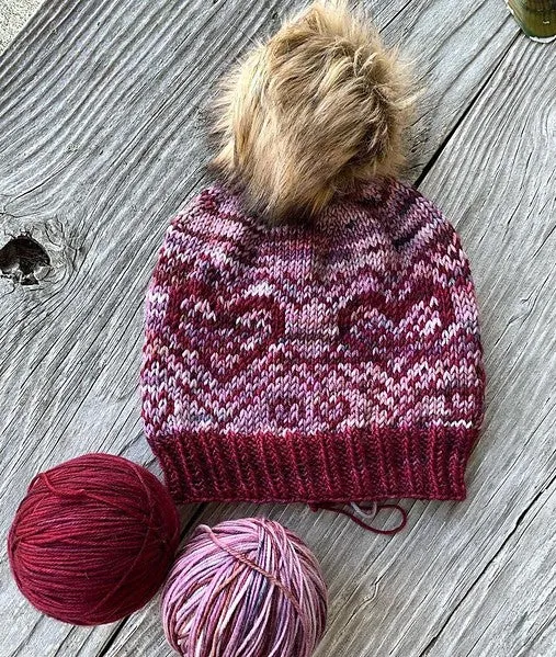 Fairy Tale Love Story Hat DK Weight Knitting Pattern