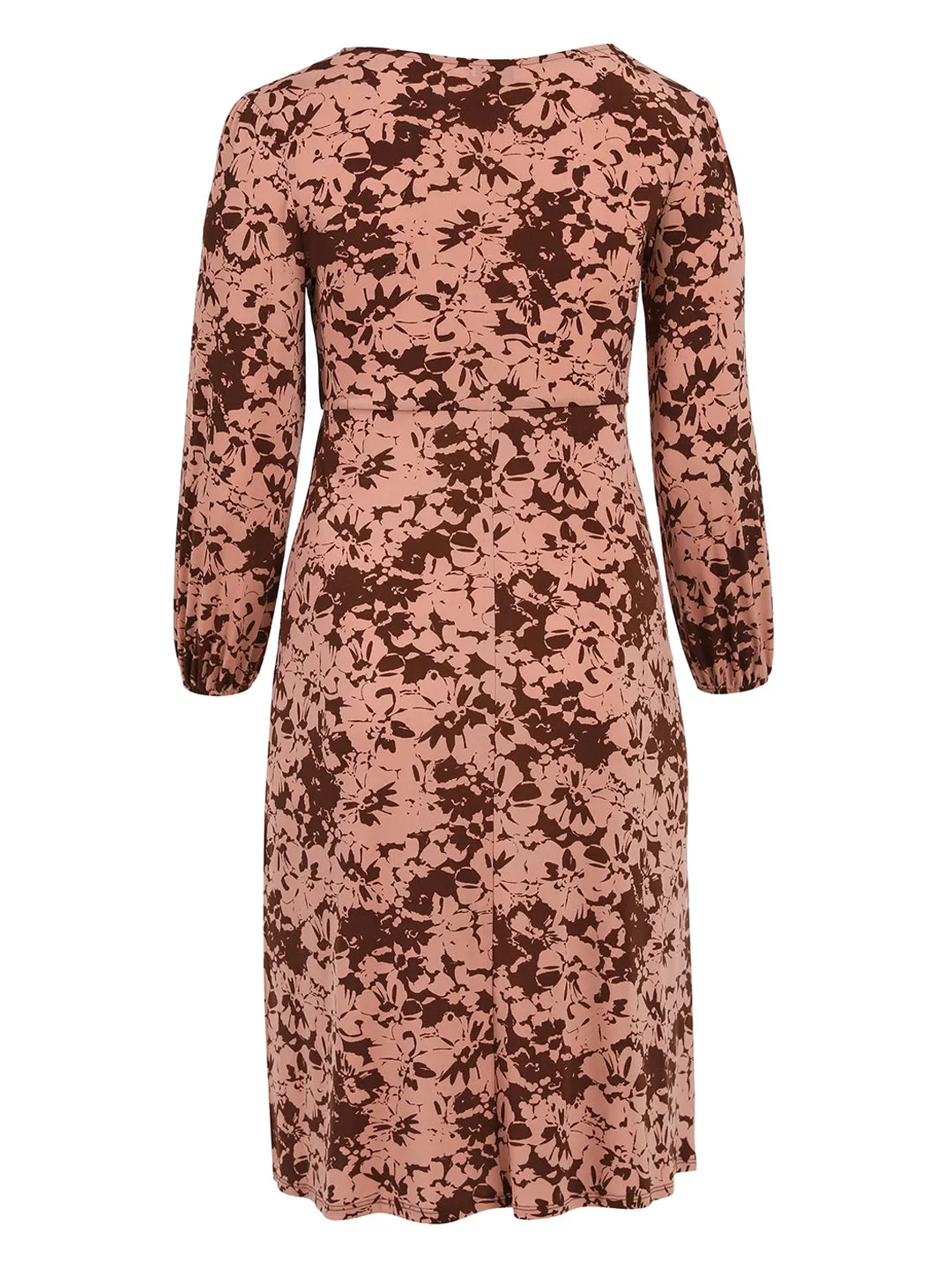 Faux Wrap Dress