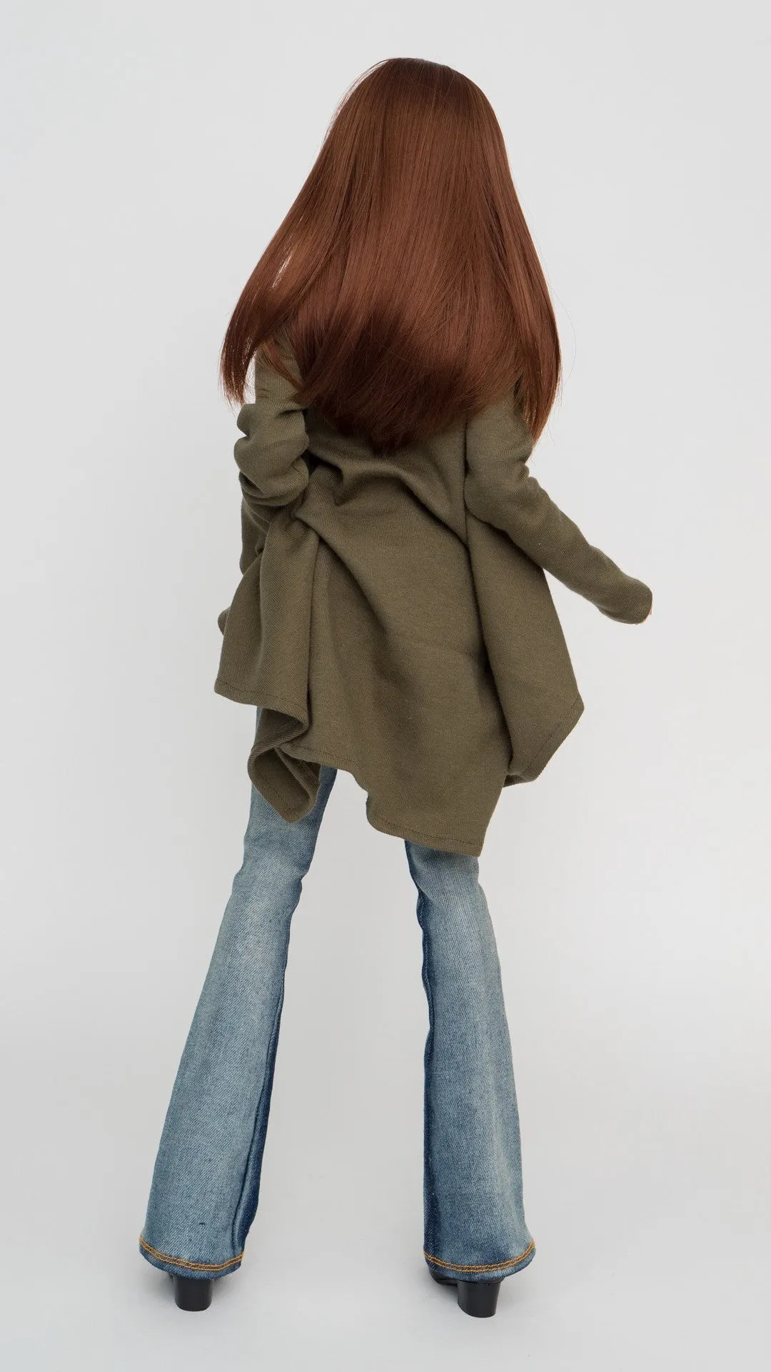 Hippie Top Khaki Green