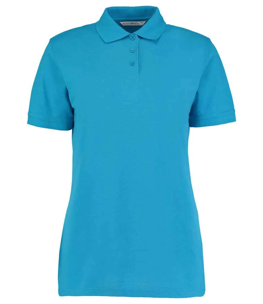 Kustom Kit Klassic Poly/Cotton Pique Polo Shirt (Ladies) - Bright Colours