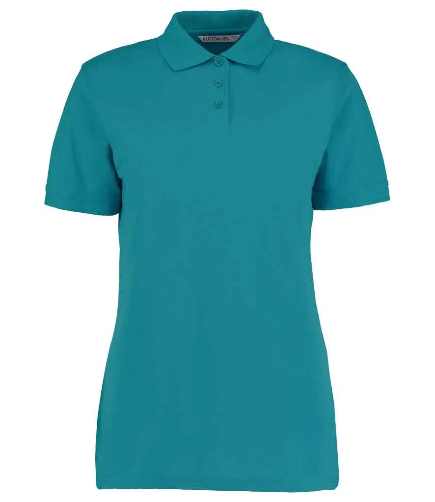 Kustom Kit Klassic Poly/Cotton Pique Polo Shirt (Ladies) - Bright Colours