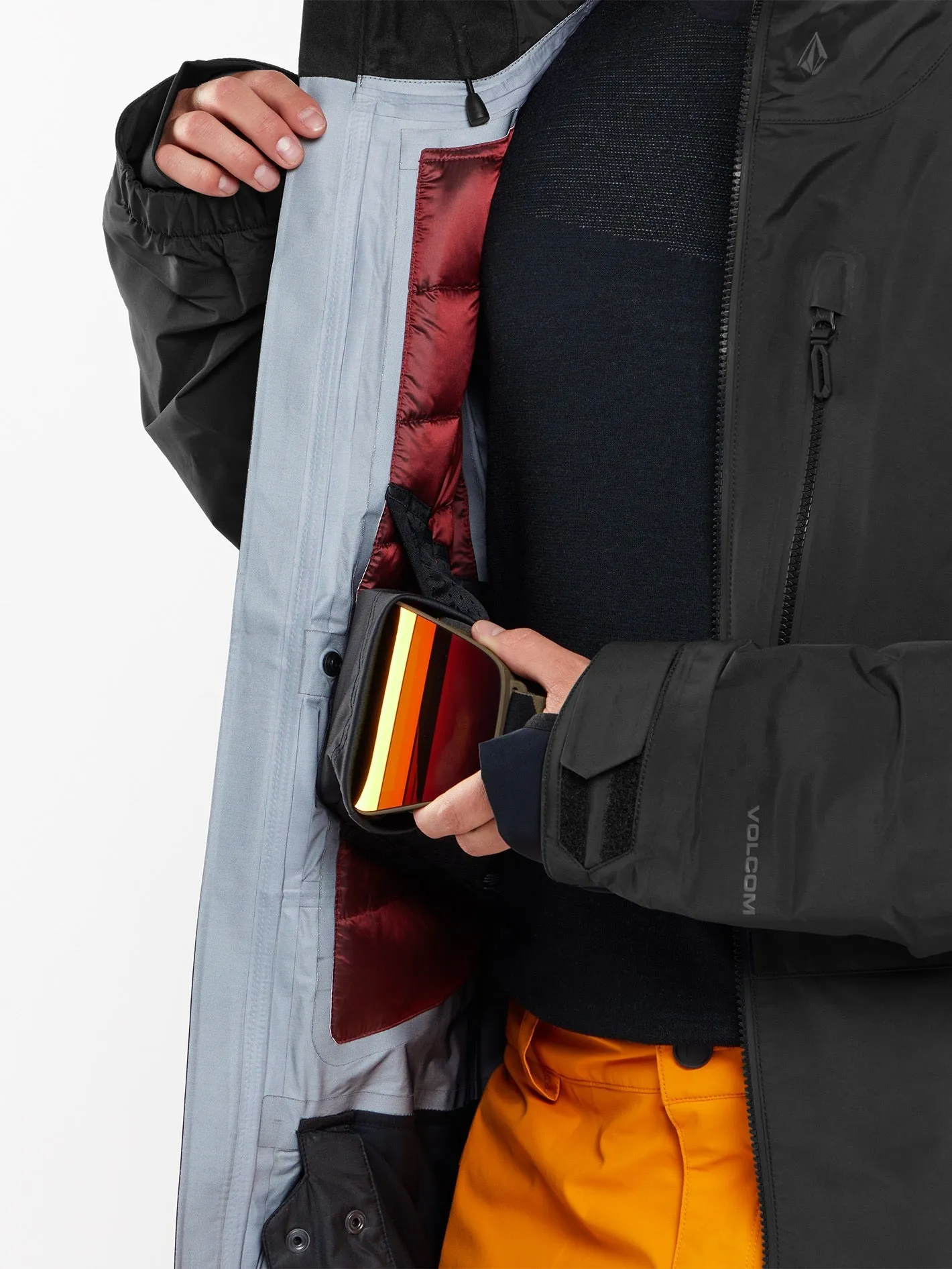 Mens Tds Infrared Gore-Tex Jacket - Black