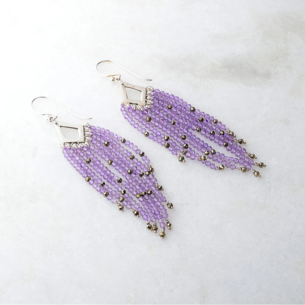 Mira, Amethyst Chandelier