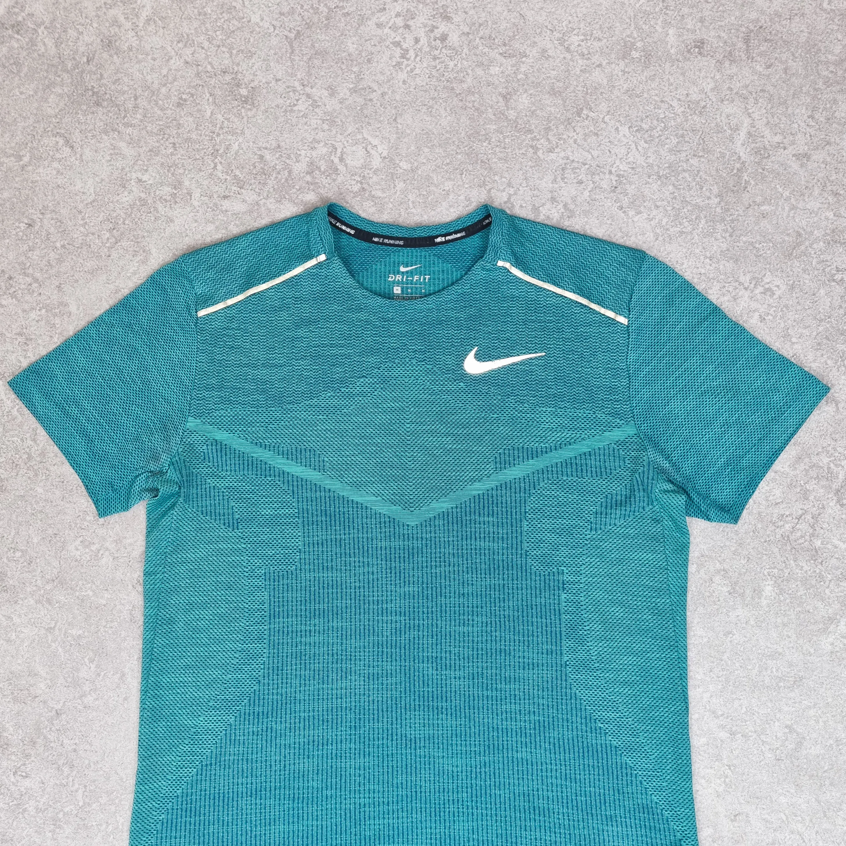 Nike Tech Knit ADV Ultra Miler 1.0 T-Shirt Teal Green