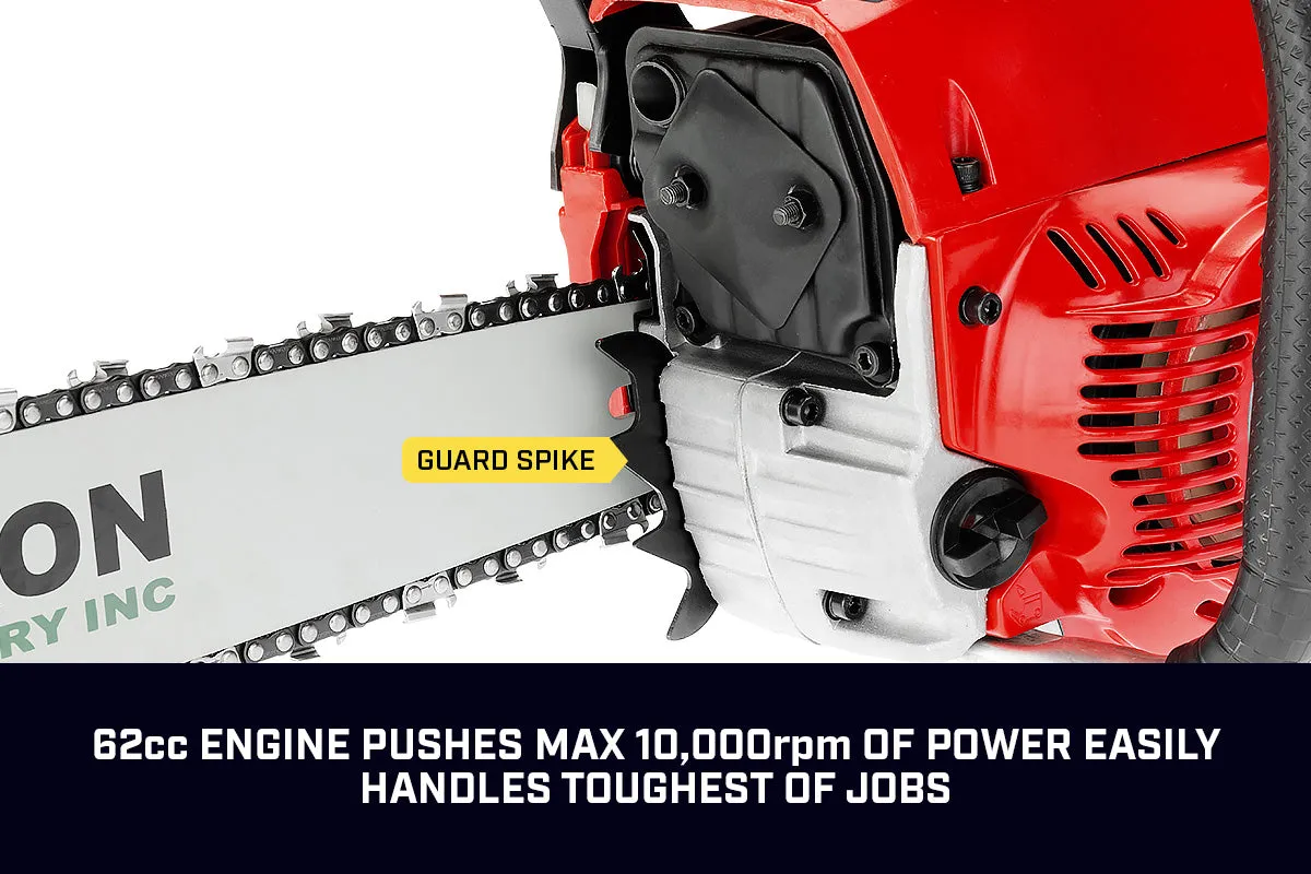 NNEDPE Yukon Tradesman 62cc 20in Chainsaw Tree Log Cutter