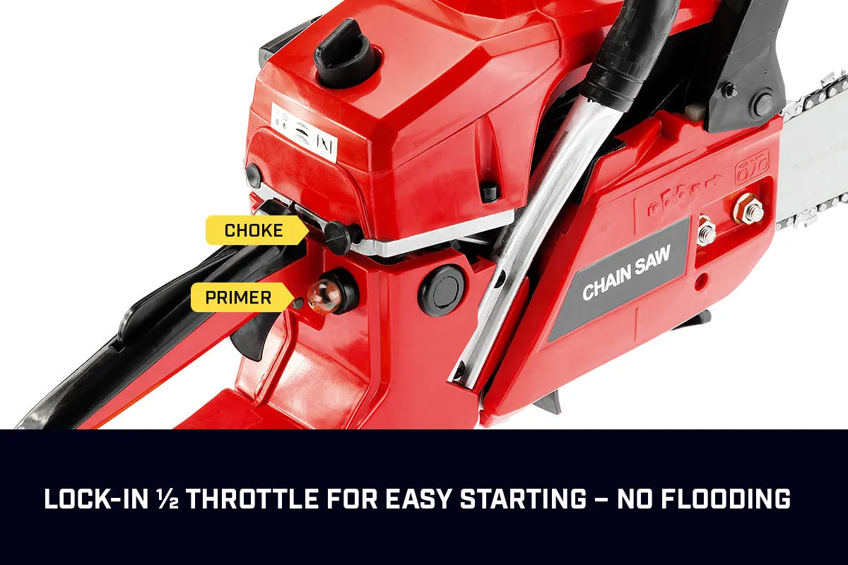 NNEDPE Yukon Tradesman 62cc 20in Chainsaw Tree Log Cutter