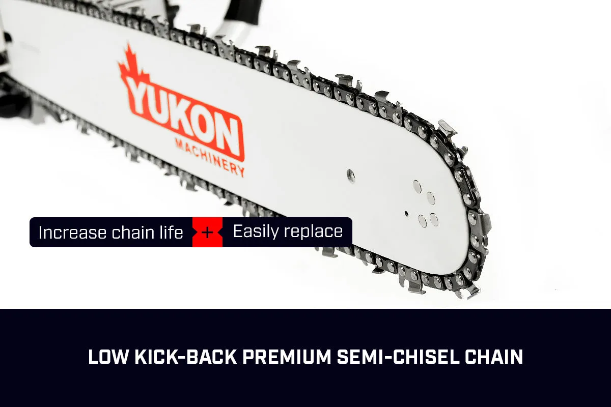 NNEDPE Yukon Tradesman 62cc 20in Chainsaw Tree Log Cutter
