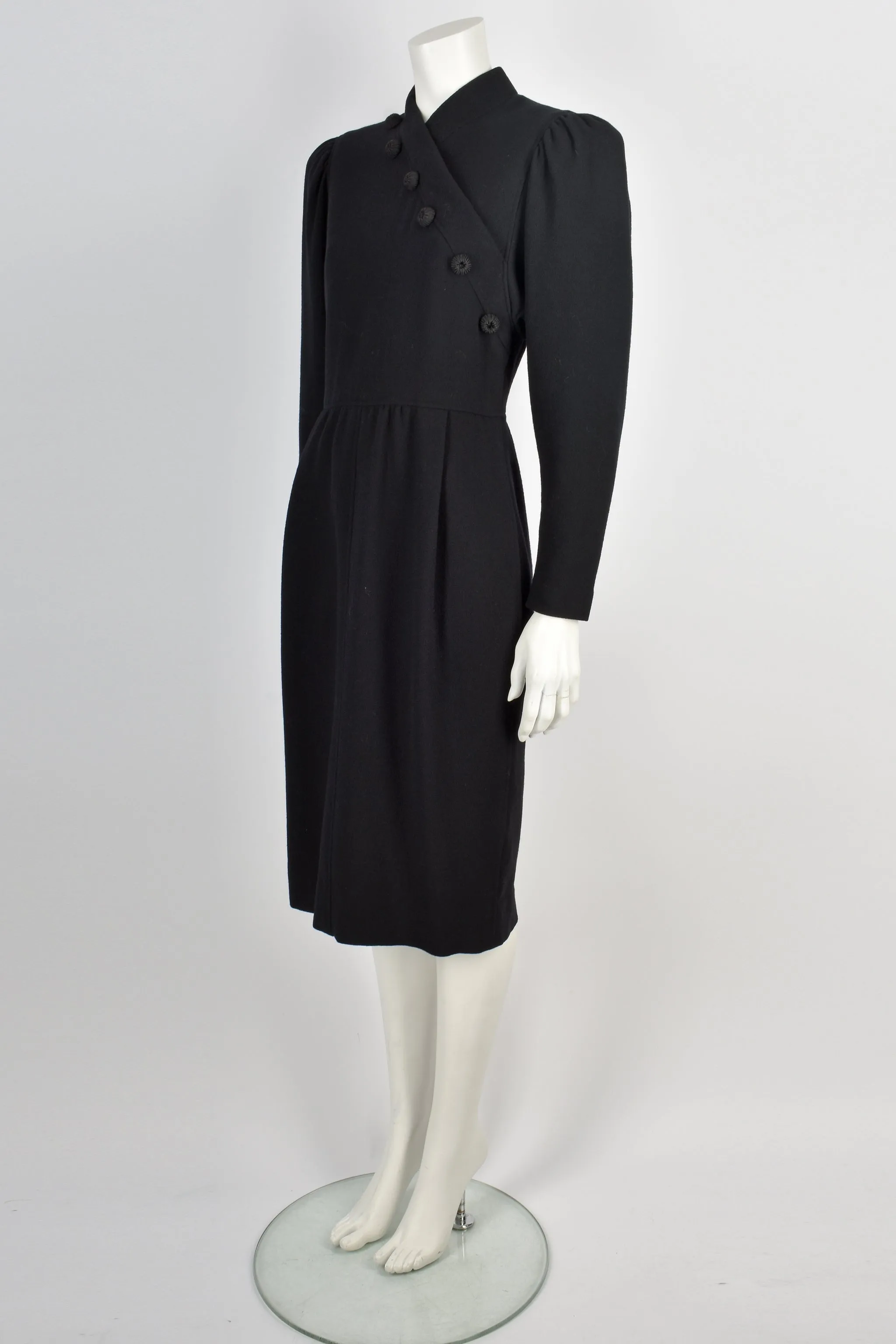 OSCAR DE LA RENTA 1980s dress M