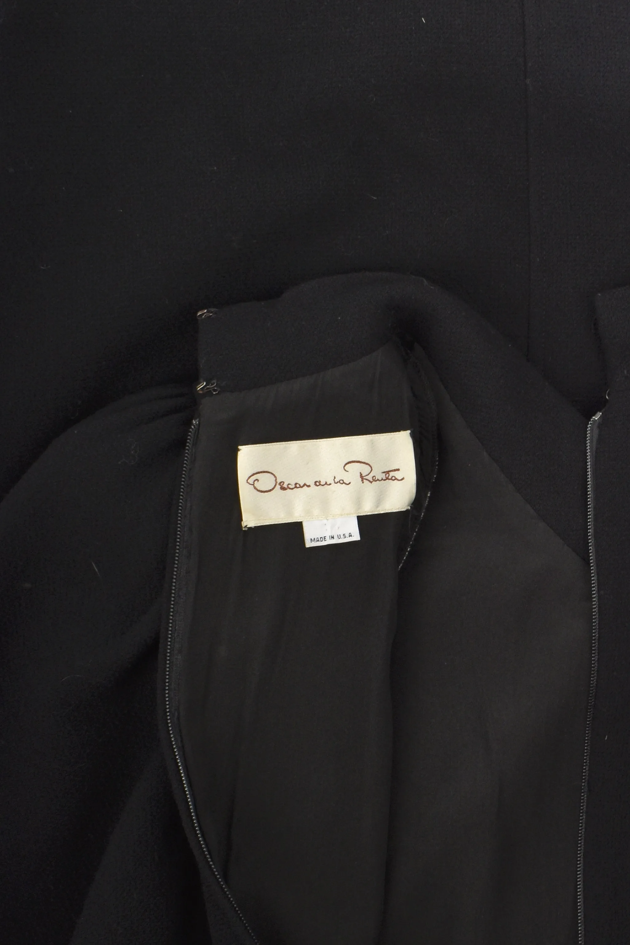 OSCAR DE LA RENTA 1980s dress M