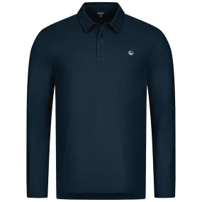 Polo Shirt Bio-Baumwolle Longsleeve Herren