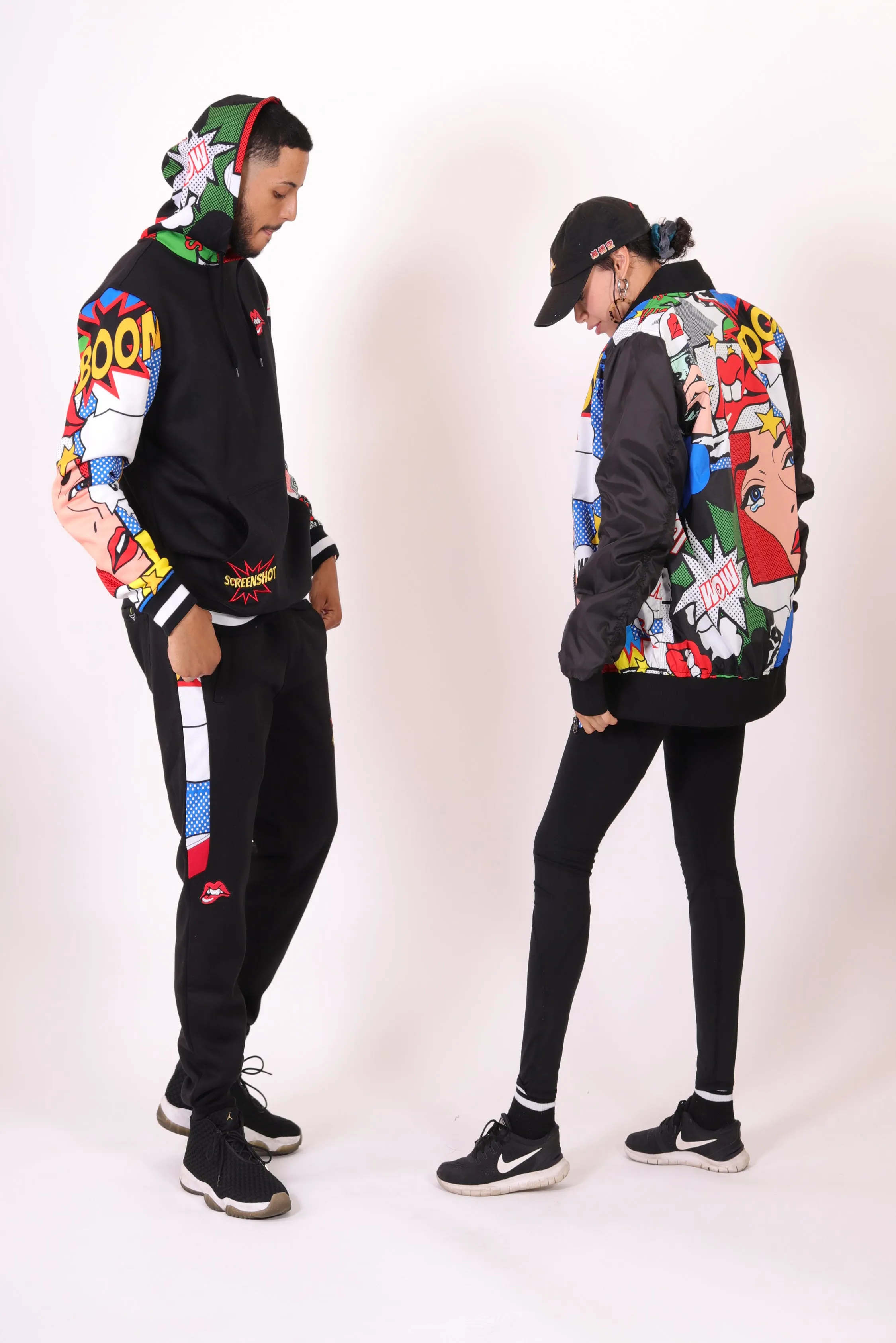 S51050-ANIMATION BOMBER JACKET (POP)