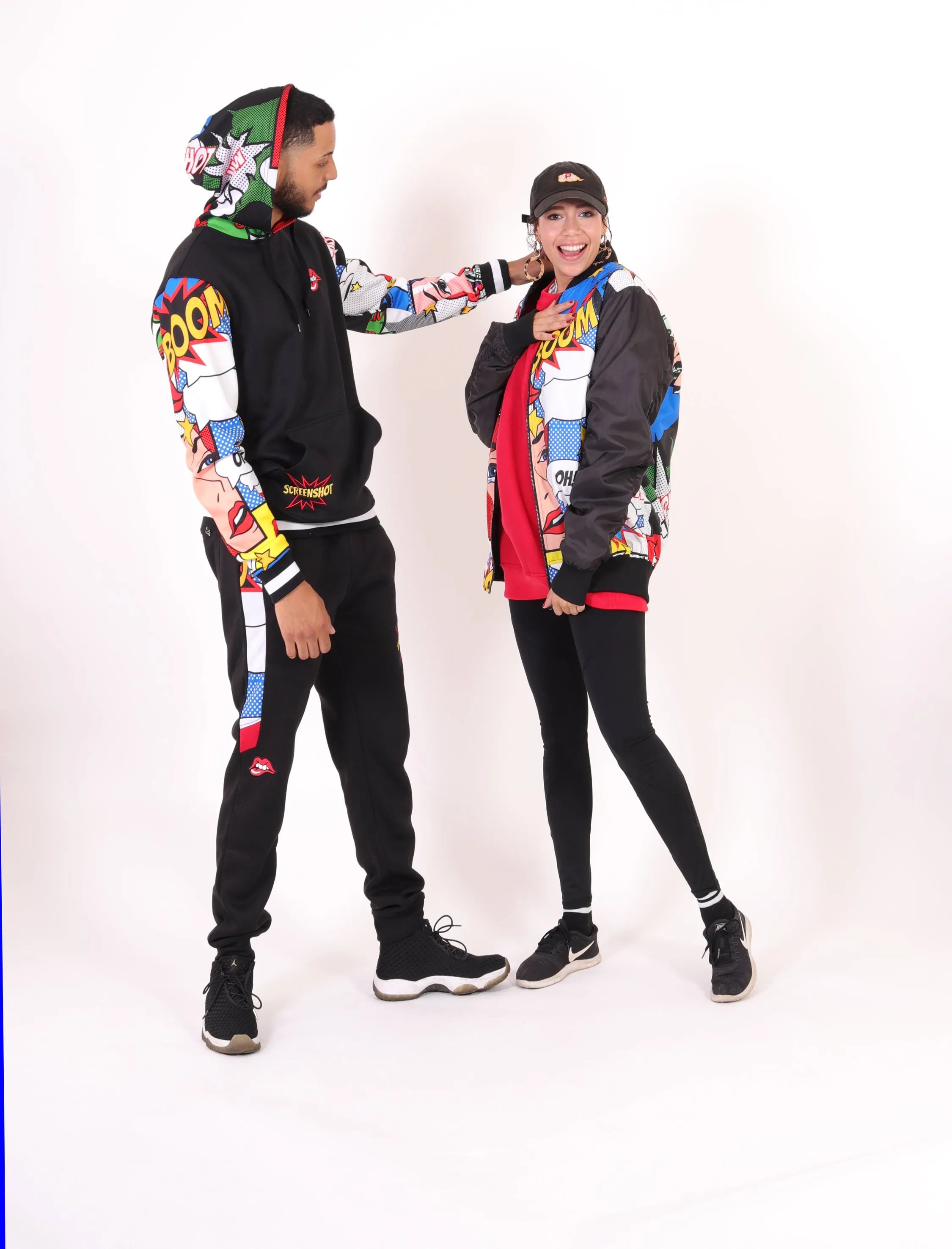 S51050-ANIMATION BOMBER JACKET (POP)