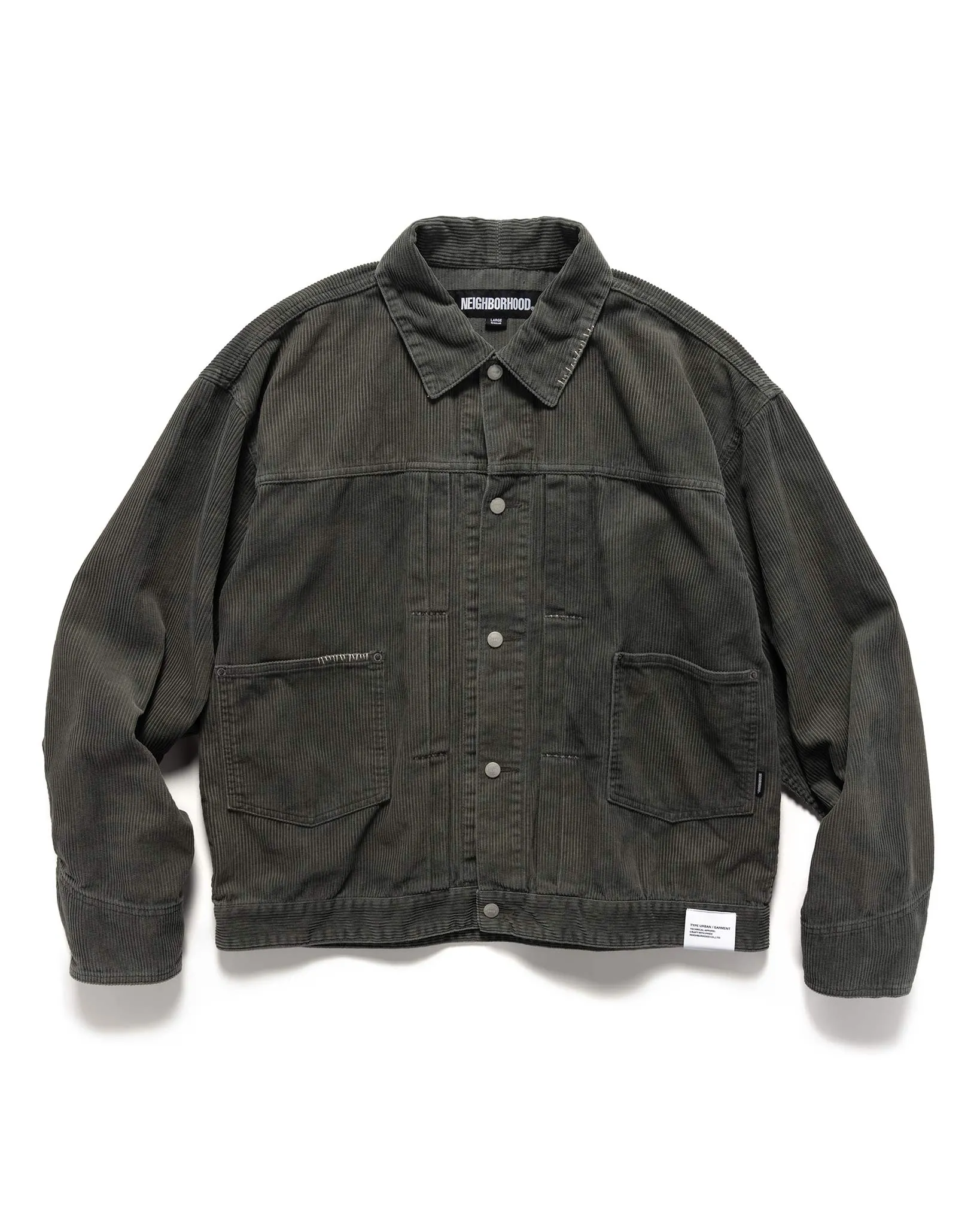 Savage Corduroy Jacket Olive Drab