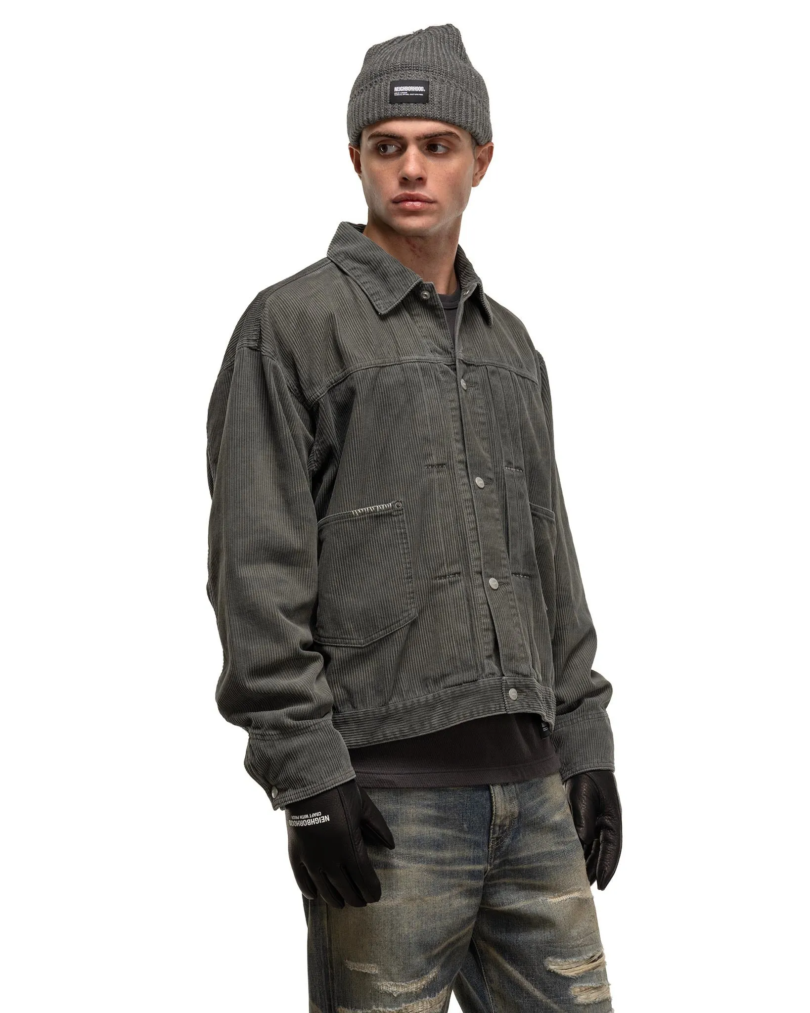 Savage Corduroy Jacket Olive Drab