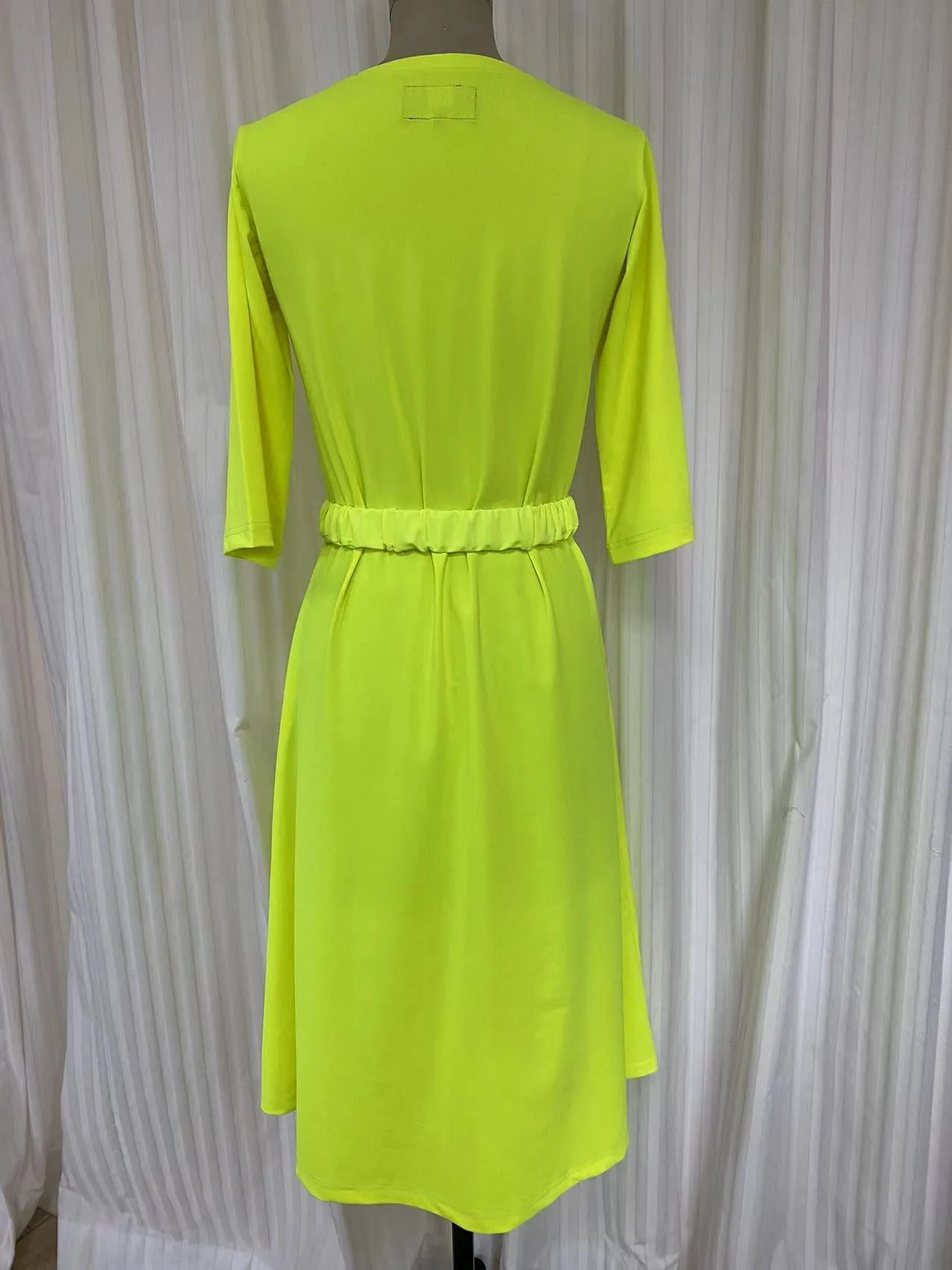 Swimsuit Dress  #D2052S - Fluo yellow