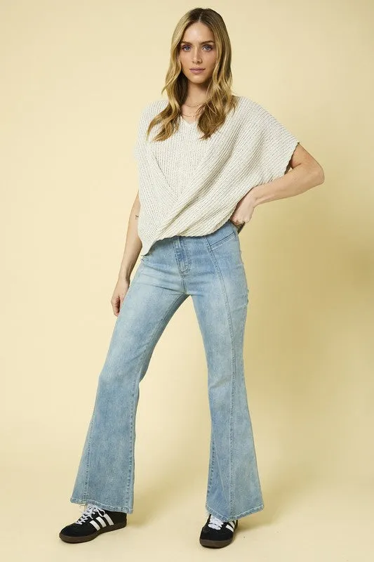 Twisted Texture Knit Top