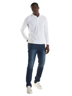 UC113 - Longsleeve Polo-Shirt