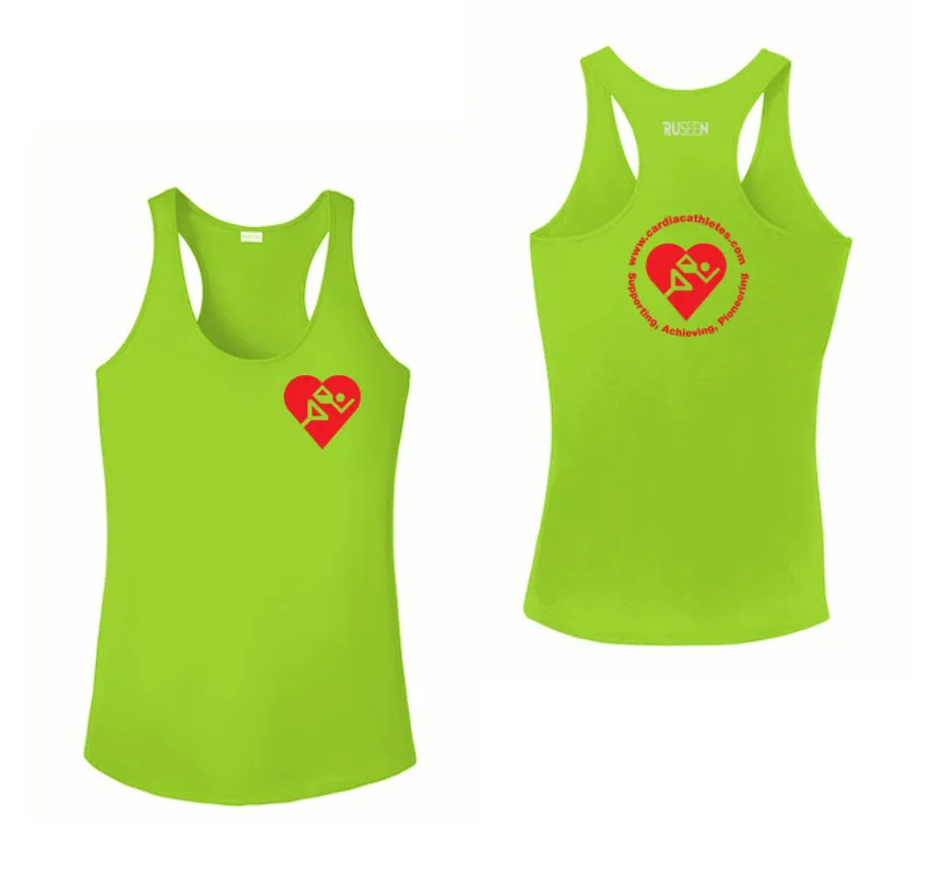 Women's Cardiac Athletes .Org Tank Top - Reflective or Red Logos