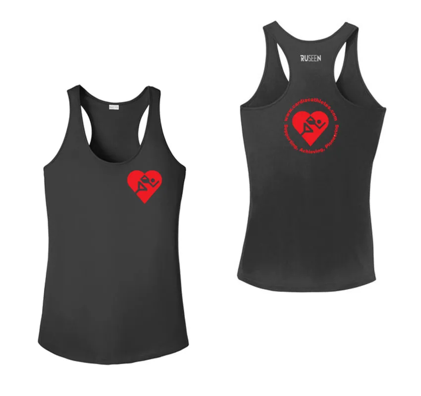 Women's Cardiac Athletes .Org Tank Top - Reflective or Red Logos